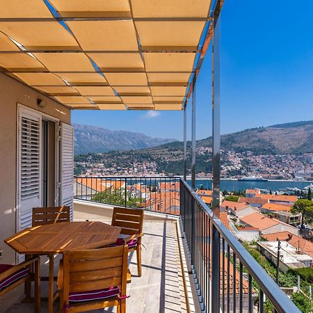 The Panoramic View Penthouse Apartment Sweet Petite Dubrovnik Exterior foto